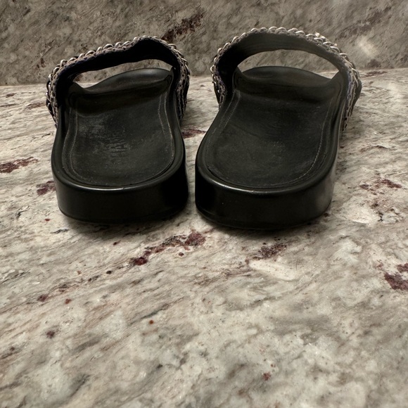 Chanel Slides Serial #G31627 size 7, Limited Edition. - Picture 10 of 15